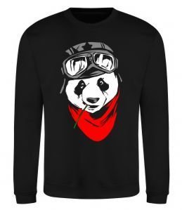 Свитшот Панда в шоломі