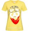 Жіноча футболка Панда в шлеме Лимонний фото