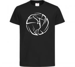 Детская футболка Дівчина у волейбольному м'ячі