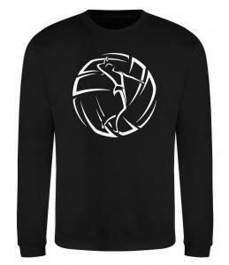 Свитшот Дівчина у волейбольному м'ячі