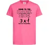 Детская футболка We play volleyball Ярко-розовый фото