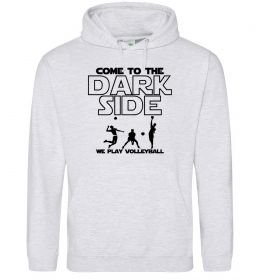 Мужская толстовка (худи) We play volleyball