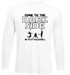 Лонгслів We play volleyball Білий фото