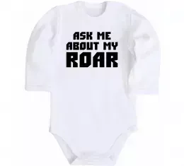 Детский боди Лев ескіз Белый фото