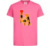 Дитяча футболка LA Яскраво-рожевий Дитяча футболка LA Яскраво-рожевий фото