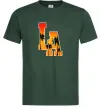 Мужская футболка LA Темно-зеленый фото