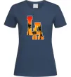 Женская футболка LA Темно-синий Женская футболка LA Темно-синий фото
