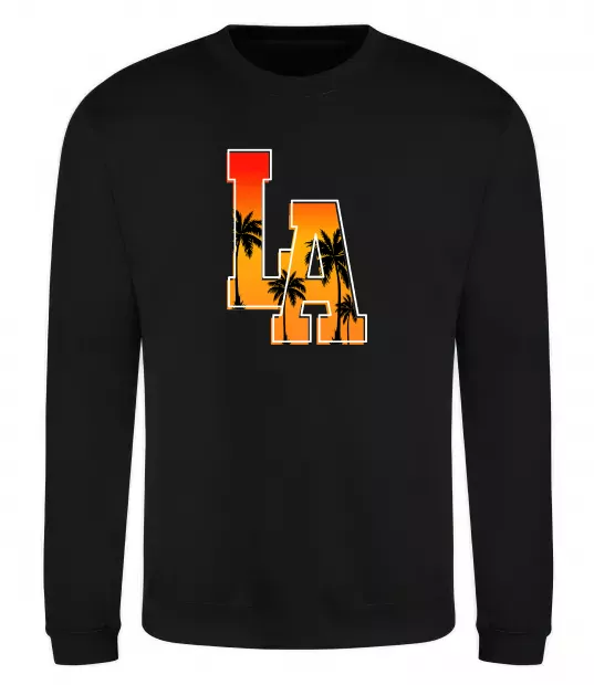 Свитшот LA Черный фото