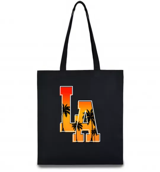 Эко-сумка LA Черный фото