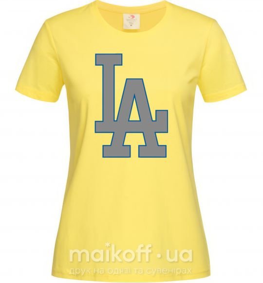 Жіноча футболка LA Лимонний фото