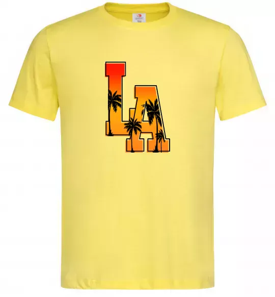 Мужская футболка LA Лимонный фото