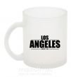 Чашка скляна Los Angeles since 1781 Фроузен фото