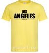 Чоловіча футболка Los Angeles since 1781 Лимонний фото