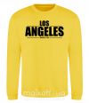 Світшот Los Angeles since 1781 Сонячно жовтий фото