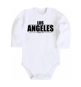 Дитячий бодік Los Angeles since 1781 Білий фото