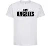 Детская футболка Los Angeles since 1781 Белый фото