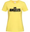 Жіноча футболка Los Angeles since 1781 Лимонний Жіноча футболка Los Angeles since 1781 Лимонний фото