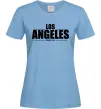 Жіноча футболка Los Angeles since 1781 Блакитний Жіноча футболка Los Angeles since 1781 Блакитний фото
