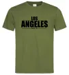 Чоловіча футболка Los Angeles since 1781 Оливковий Чоловіча футболка Los Angeles since 1781 Оливковий фото
