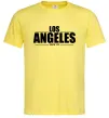 Чоловіча футболка Los Angeles since 1781 Лимонний Чоловіча футболка Los Angeles since 1781 Лимонний фото