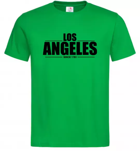 Чоловіча футболка Los Angeles since 1781 Зелений фото