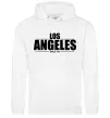 Чоловіча толстовка (худі) Los Angeles since 1781 Білий фото