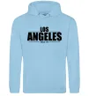 Жіноча толстовка (худі) Los Angeles since 1781 Блакитний Жіноча толстовка (худі) Los Angeles since 1781 Блакитний фото
