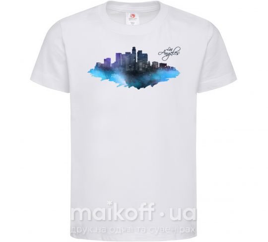 Детская футболка LA city Белый фото