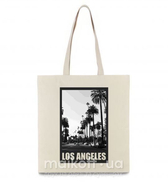 Еко-сумка Los Angeles photo Бежевий фото