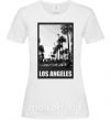 Жіноча футболка Los Angeles photo Білий фото