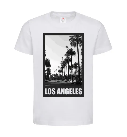 Детская футболка Los Angeles photo Белый фото