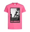 Детская футболка Los Angeles photo Ярко-розовый фото