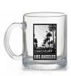 Чашка стеклянная Los Angeles photo Прозрачный фото