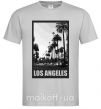 Чоловіча футболка Los Angeles photo Сірий фото