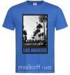 Чоловіча футболка Los Angeles photo Яскраво-синій фото