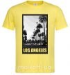 Чоловіча футболка Los Angeles photo Лимонний фото