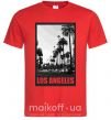 Мужская футболка Los Angeles photo Красный фото