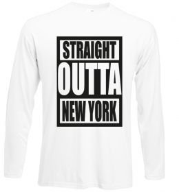 Лонгслів Straight outta New York Лонгслів Straight outta New York