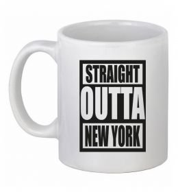 Чашка керамическая Straight outta New York