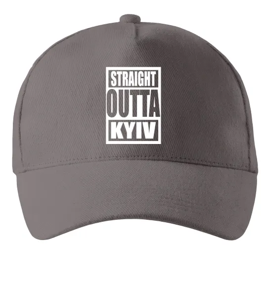 Кепка Straight outta Kyiv Сірий фото