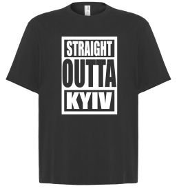 Футболка Оверсайз Straight outta Kyiv