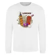 Свитшот Hello England Белый фото