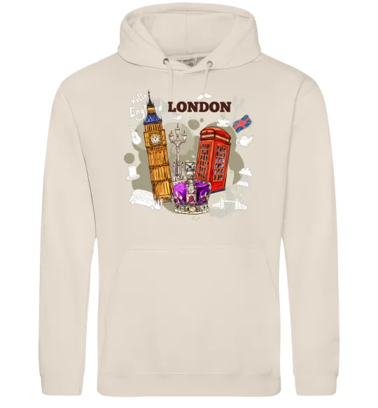 Мужская толстовка (худи) Hello England Таш фото