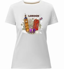 Жіноча преміум футболка Hello England