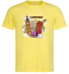 Чоловіча футболка Hello England Лимонний Чоловіча футболка Hello England Лимонний фото