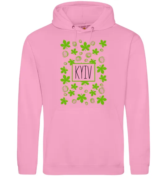 Чоловіча толстовка (худі) Київ каштани Рожевий фото