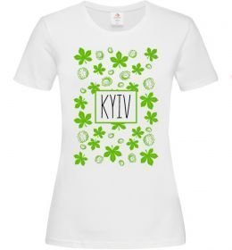Женская футболка Київ каштани