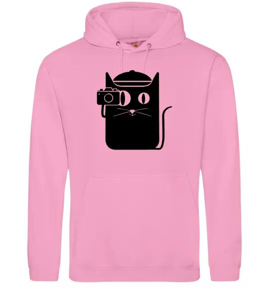 Женская толстовка (худи) Кото фото Розовый фото