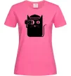 Женская футболка Кото фото Ярко-розовый фото