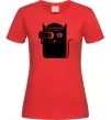 Женская футболка Кото фото Красный фото